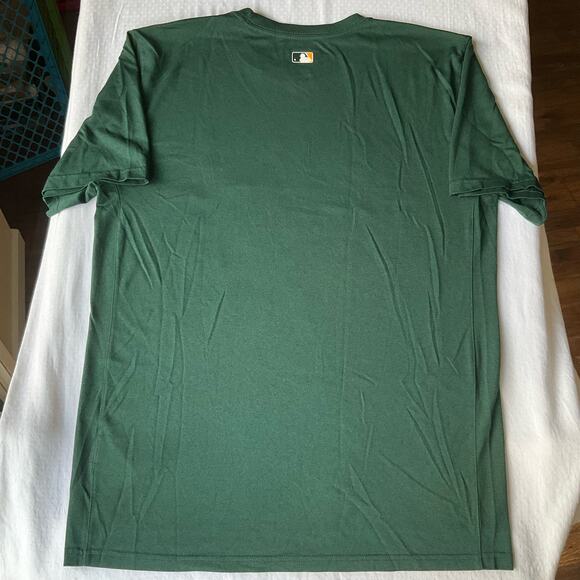 Nike Men’s Short Sleeve Dri-fit T-shirt size M, Green, Spring Training Baseball - Picture 9 of 9
